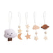 Arche d'Éveil en Bois Pliable pour Bébé, avec Pendentifs