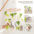 Mobile bébé en bois et feutrine – vue 3