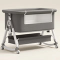Berceau Cododo 3-en-1 Pliable avec Bascule — Aluminium