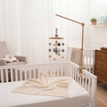 Mobile Bébé en Bois et Feutrine – 8 Styles, Support en Bois en Option