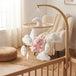 Mobile Bébé en Bois et Feutrine – 8 Styles, Support en Bois en Option