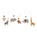 Arche d'Éveil en Bois Pliable pour Bébé, avec Pendentifs