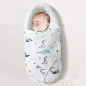 Couverture d'Emmaillotage Bébé en Coton à Capuche – 6 Motifs
