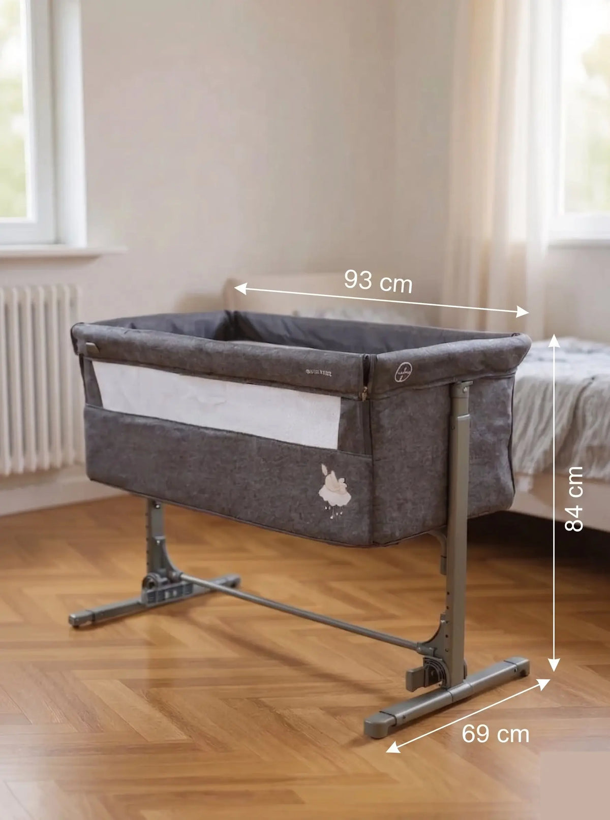 Berceau Cododo 3 Modes — Balancement Réglable