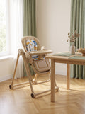 Chaise Haute et Balancelle Bébé 2-en-1