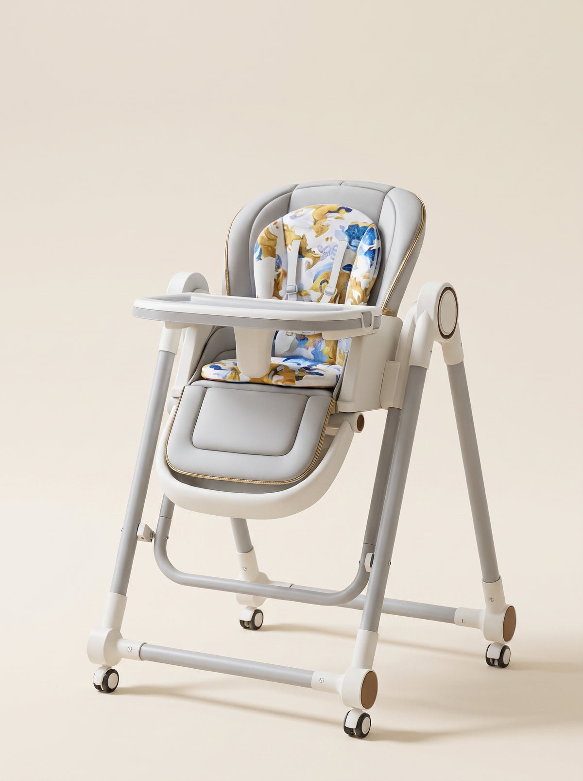 Chaise Haute et Balancelle Bébé 2-en-1