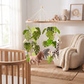 Mobile Bébé en Bois et Feutrine – 8 Styles, Support en Bois en Option