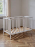 Berceau Balancelle Bébé — Bois Pin Blanc 60x120 cm